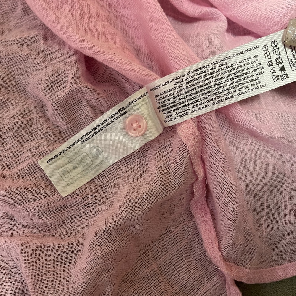 Primark Pink Sheer cover up
